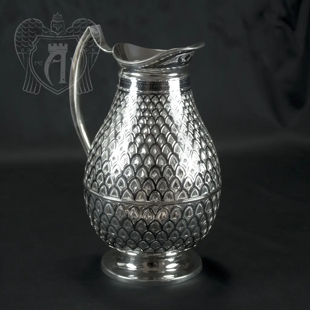 Кувшин из серебра без крышки «Посейдон» - фото 2