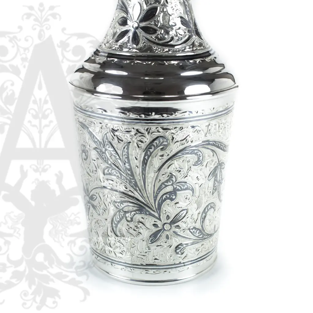 Серебряный графин водочный «Грация» - фото 2