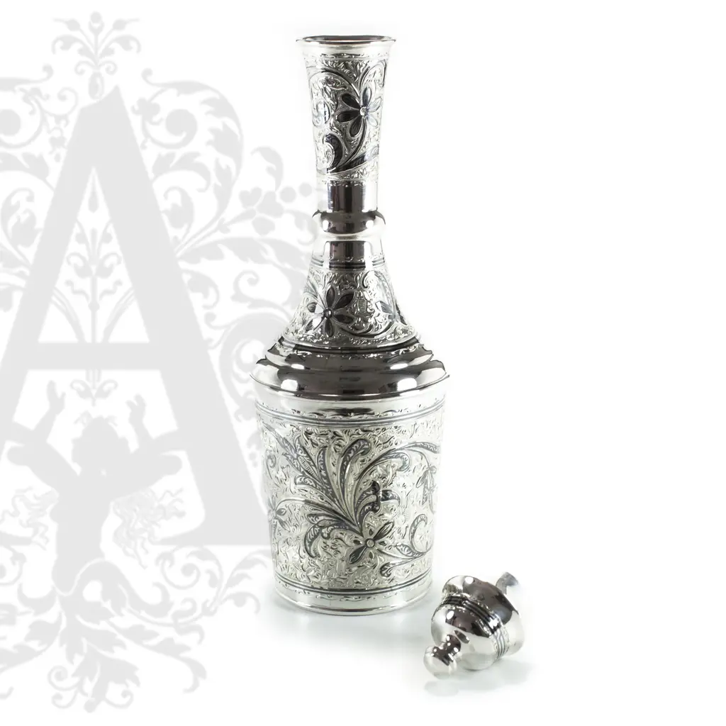 Серебряный графин водочный «Грация» - фото 3