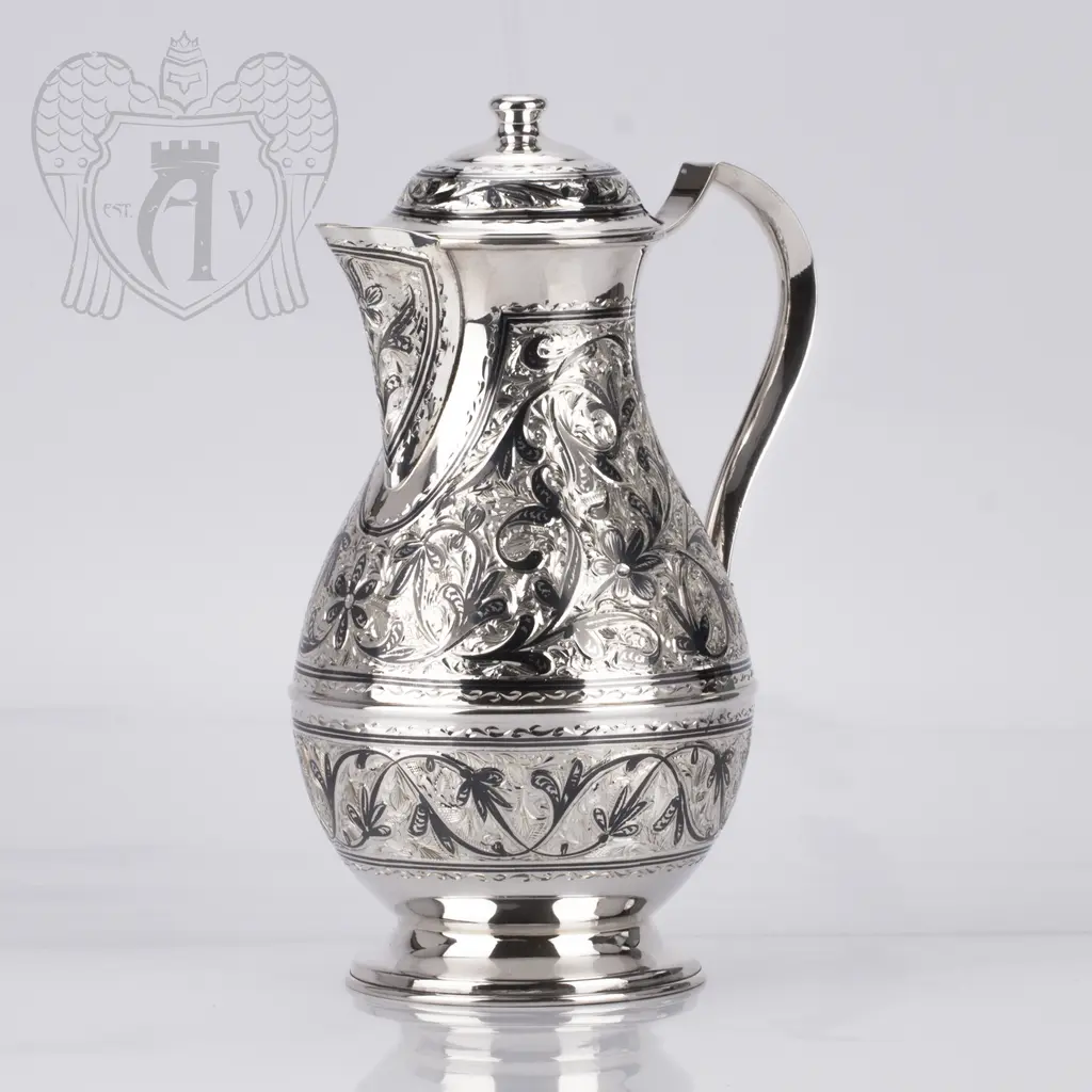 Кувшин из серебра 925 пробы «Новый век» - фото 4