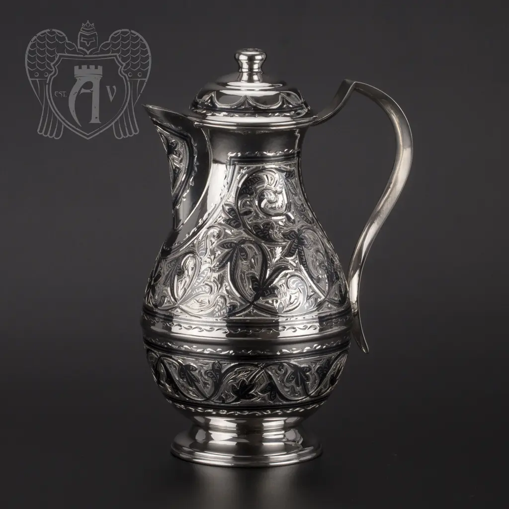 Кувшин из серебра 925 пробы «Новый век» - фото 5