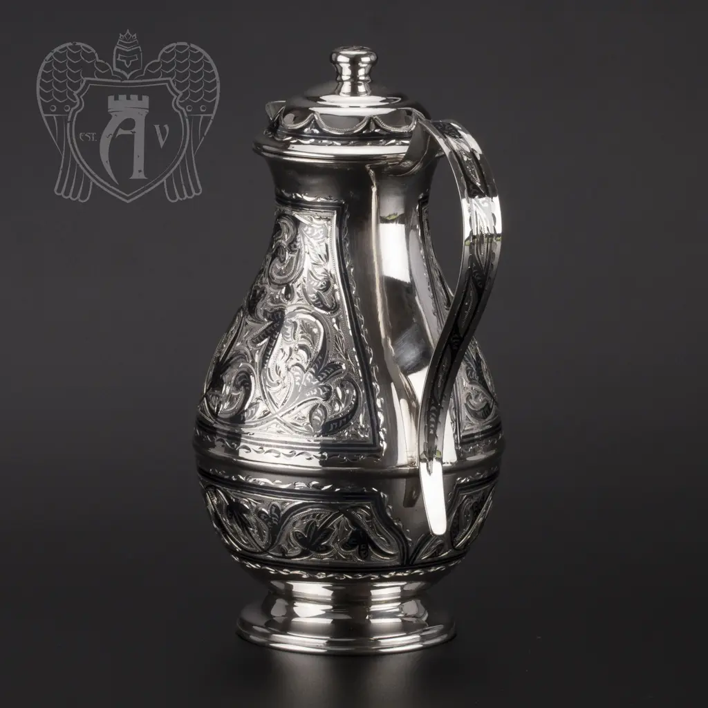 Кувшин из серебра 925 пробы «Новый век» - фото 2