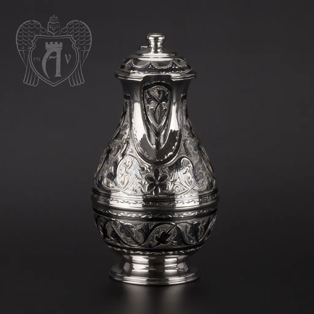 Кувшин из серебра 925 пробы «Новый век» - фото 3