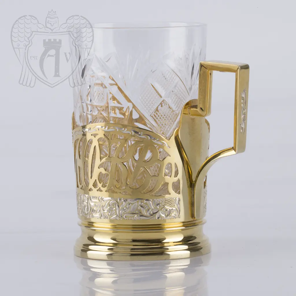 Серебряный подстаканник «Москва» - фото 3