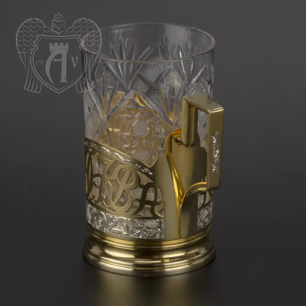 Серебряный подстаканник «Москва» - фото 4