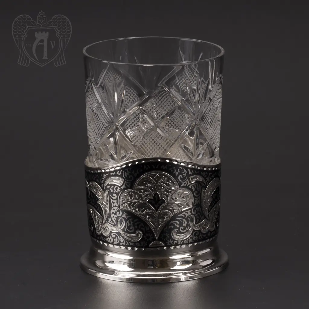 Подстаканник серебряный «Византия» - фото 2