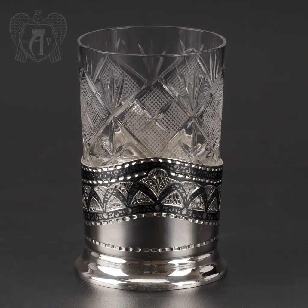 Подстаканник серебряный «Купеческий» - фото 2