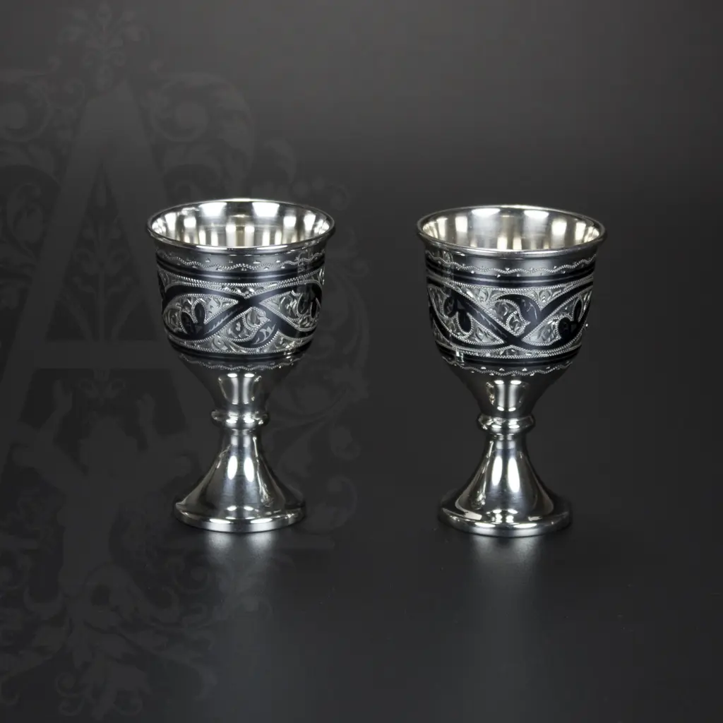 Серебряная рюмка «Рим» - фото 5