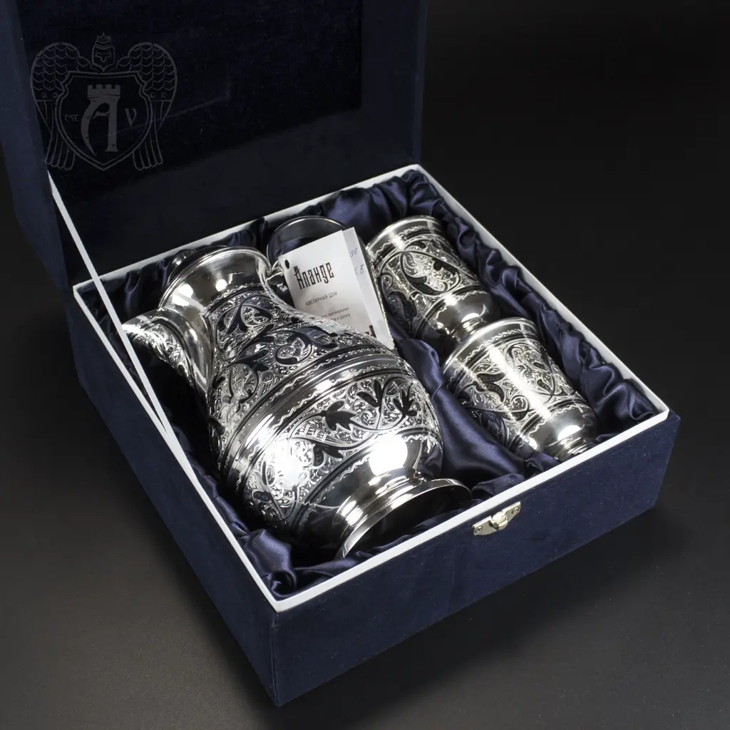 Серебряный набор для воды/напитков  «Сальва» - фото 2