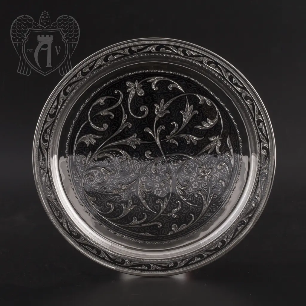 Набор чайный серебряный «Лукреция» - фото 2