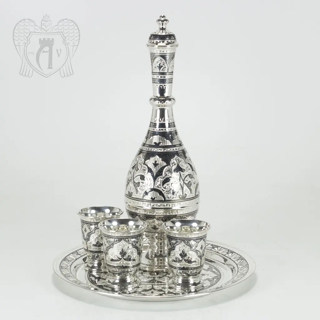 Серебряный сервиз «Шах» - фото 4