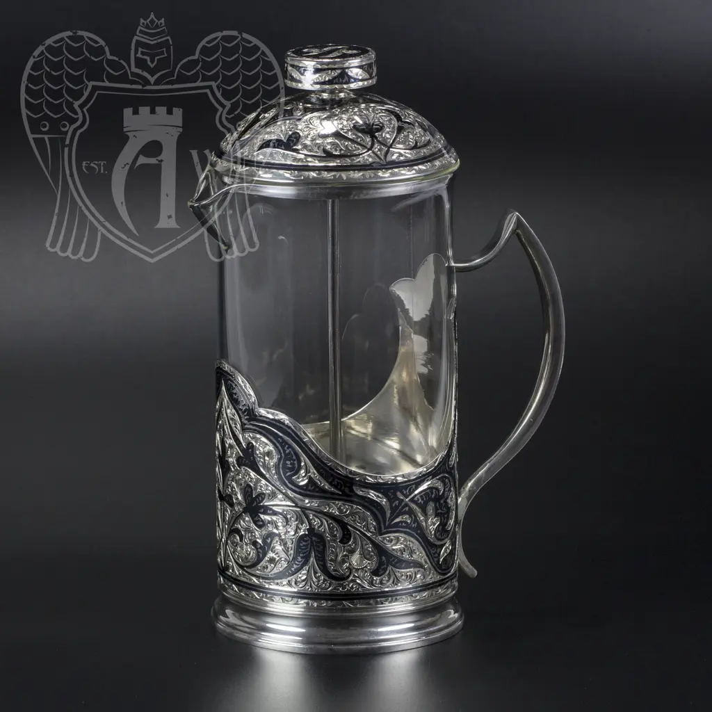 Серебряный набор для чая и кофе «Столичный» - фото 2