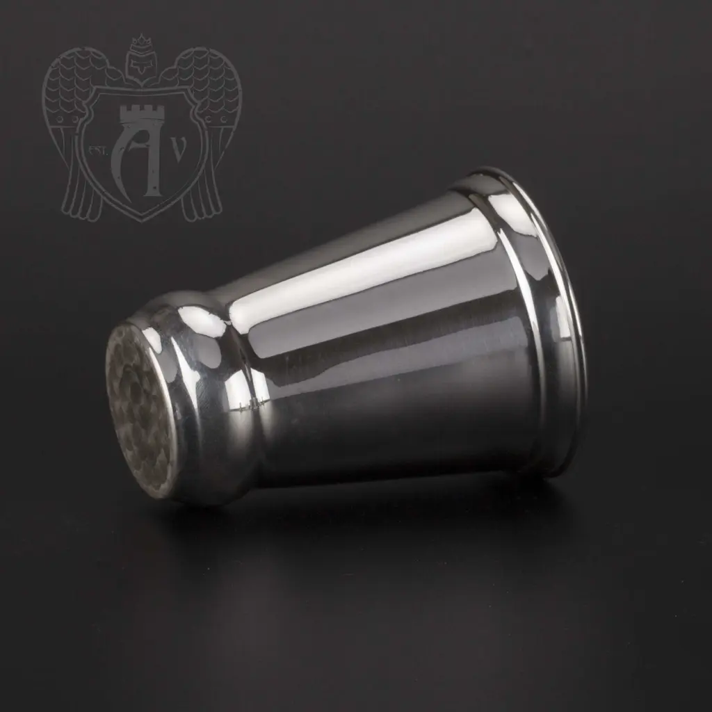 Серебряный стакан «Иней» из чистого серебра 999 пробы - фото 2