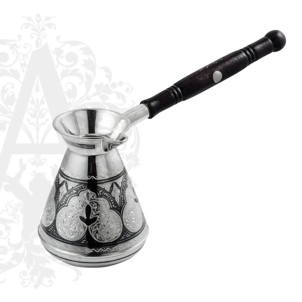 Серебряная турка «Кофеман» - фото 2