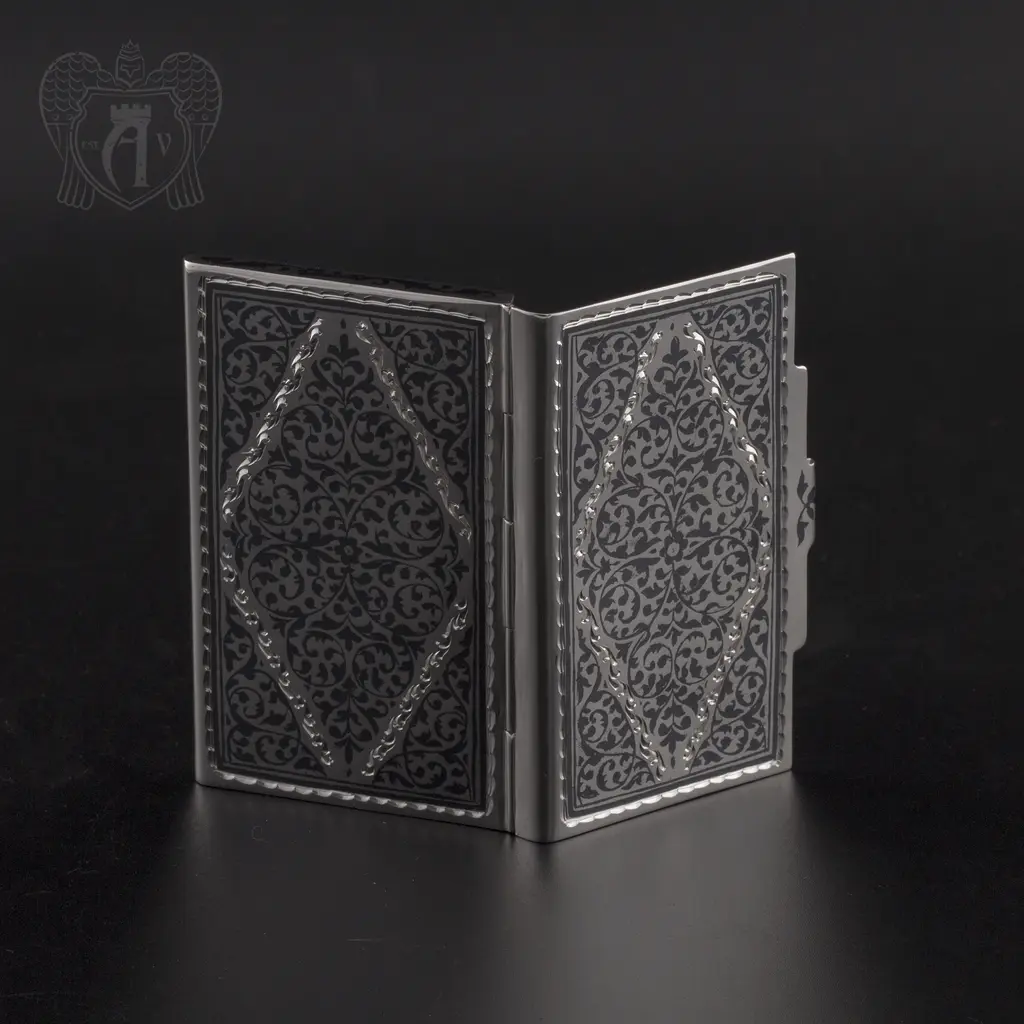 Визитница серебряная «Сеньор» - фото 2