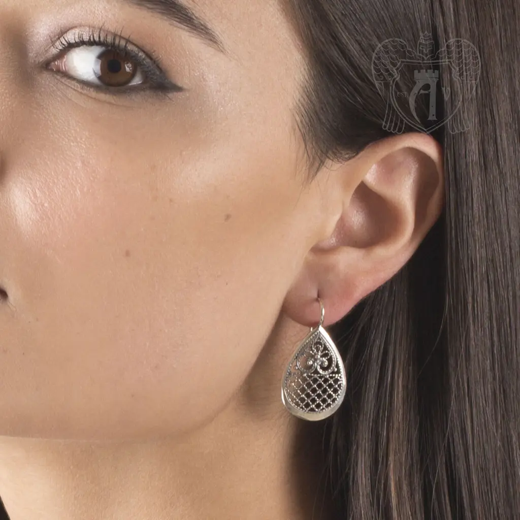 Серьги кубачинские «Богемия» - фото 2