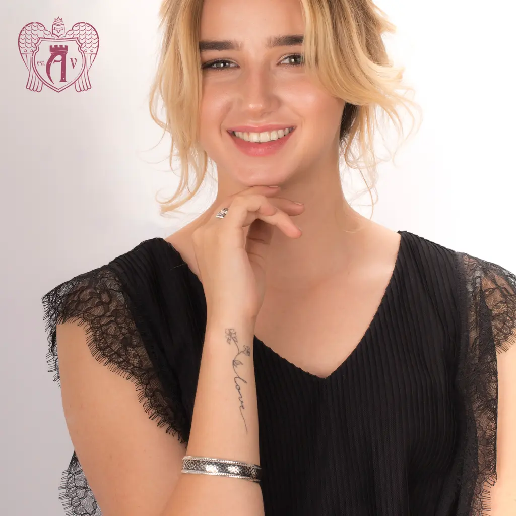 Браслет кубачинский «Нежность» - фото 2