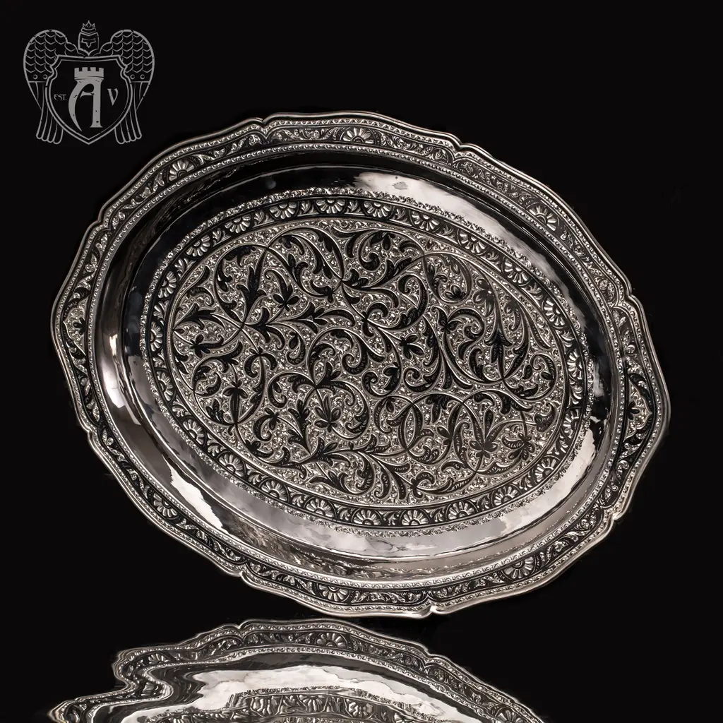 Большой поднос из серебра «Киллиан»